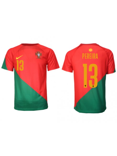 Moški Nogometna dresi replika Portugalska Danilo Pereira #13 Domači SP 2022 Kratek rokav